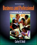 Business and Professional Communication