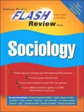 Flash Review for Sociology