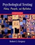 Psychological Testing History, Principles, and Applications