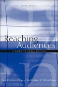 Reaching Audiences: A Guide to Media Writing