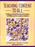 Teaching Content to All: Evidence-Based Inclusive Practices in Middle and Secondary Schools