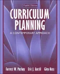 Curriculum planning