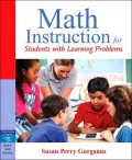 Math Instruction for Students with Learning Problems