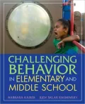 Challenging Behavior in Elementary and Middle School