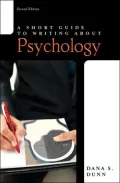Writing about Psychology