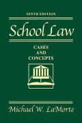School Law: Cases and Concepts and Mylabsch Pkg