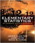 Elementary Statistics in Criminal Justice Research