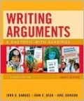 Writing Arguments: A Rhetoric with Readings
