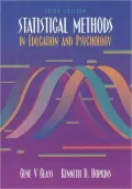 Statistical Methods in Education and Psychology
