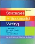 Strategies for Successful Writing: A Rhetoric, Research