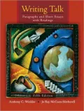 Writing Talk: Paragraphs and Short Essays with Readings [With Mywritinglab]