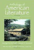 Anthology of American Literature, Volume I