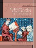 Philosophic Classics, Volume II: Medieval and Renaissance Philosophy (6th Edition)