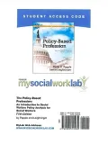 The Policy-Based Profession