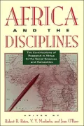 Africa and the Disciplines: The Contributions of Research in Africa to the Social Sciences &amp; Humanities