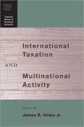 International Taxation and Multinational Activity