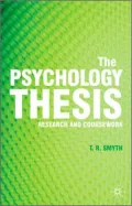 Psychology Thesis: Research and Coursework