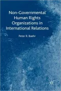 Non-Governmental Human Rights Organizations In International Relations