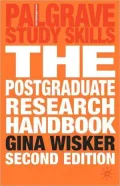 Postgraduate Research Handbook: Succeed with your MA, MPhil, EdD and PhD