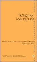 Transition and Beyond: Essays in Honor of Mario Nuti