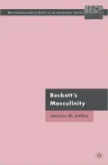 Book cover of Beckett's Masculinity
