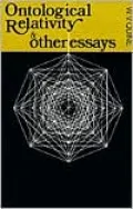 Ontological relativity and other essays