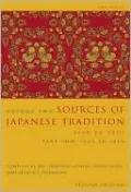 Sources of Japanese Tradition, Abridged: Part 2: 1868 to 2000, Vol. 2