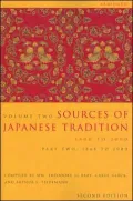 Sources of Japanese Tradition, Abridged: Part 2: 1868 to 2000