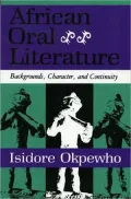 African Oral Literature