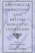 Rhetorical Traditions and British Romantic Literature