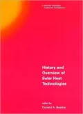 History and Overview of Solar Heat Technologies