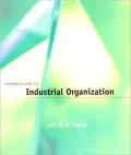 Introduction to Industrial Organization