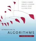 Book cover of Introduction to Algorithms