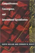 Competitiveness, Convergence, and International Specialization