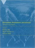 Environment, Development, and Evolution: Toward a Synthesis