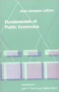 Fundamentals of Public Economics