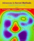 Advances in Kernel Methods : Support Vector Learning