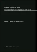 Social Choice and Multicriterion Decision-Making