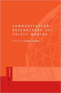 Communication Researchers and Policy-making: An MIT Press Sourcebook