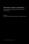 Restoring Europe's Prosperity: Macroeconomic Papers from the Centre for European Policy Studies