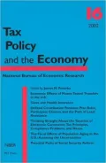 Tax Policy and the Economy, Volume 16