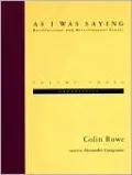 As I Was Saying, Volume 3: Urbanistics