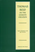 Thomas Reid on the animate creation