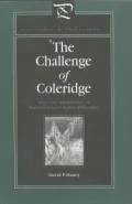 The Challenge of Coleridge: Ethics and Interpretation in Romanticism and Modern Philosophy (Paperback)