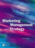 Marketing Management and Strategy