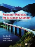 Research Methods for Business Students