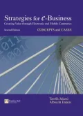 Strategies for E-Business: Concepts and Cases