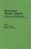 Real Estate Market Analysis: Methods and Applications
