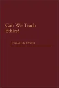 Can We Teach Ethics?