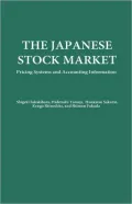 The Japanese Stock Market